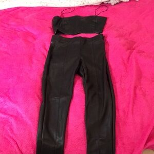 Zara Black Skinny Jumpsuit with Sleek Fit